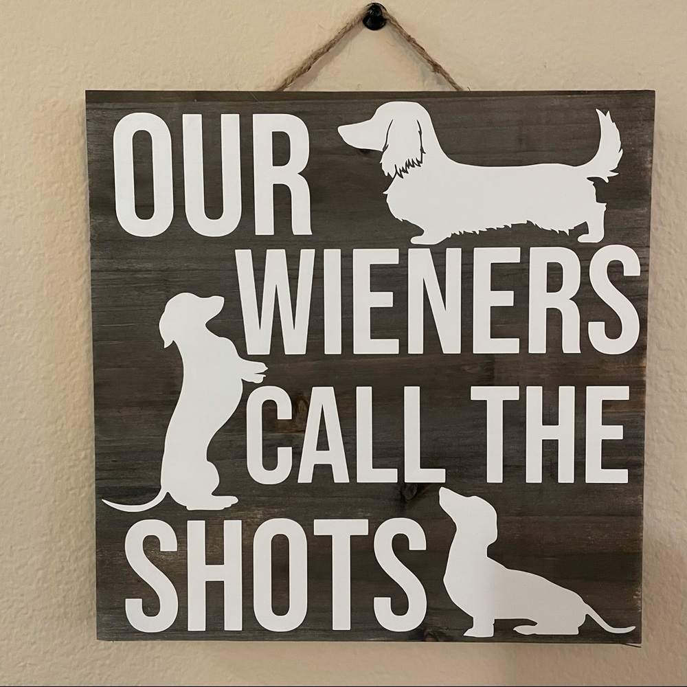 Farmhouse Sign Dachshund Welcome Gift Wiener Dogs